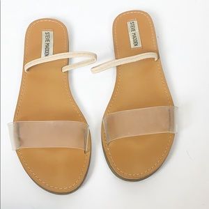 dasha clear slide sandals
